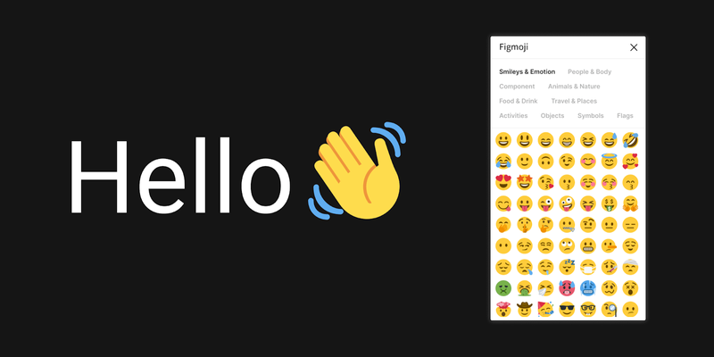 Figma plugin for emojis