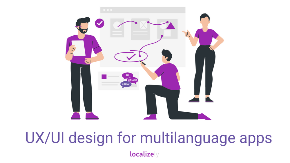 UX/UI design for multilanguage apps