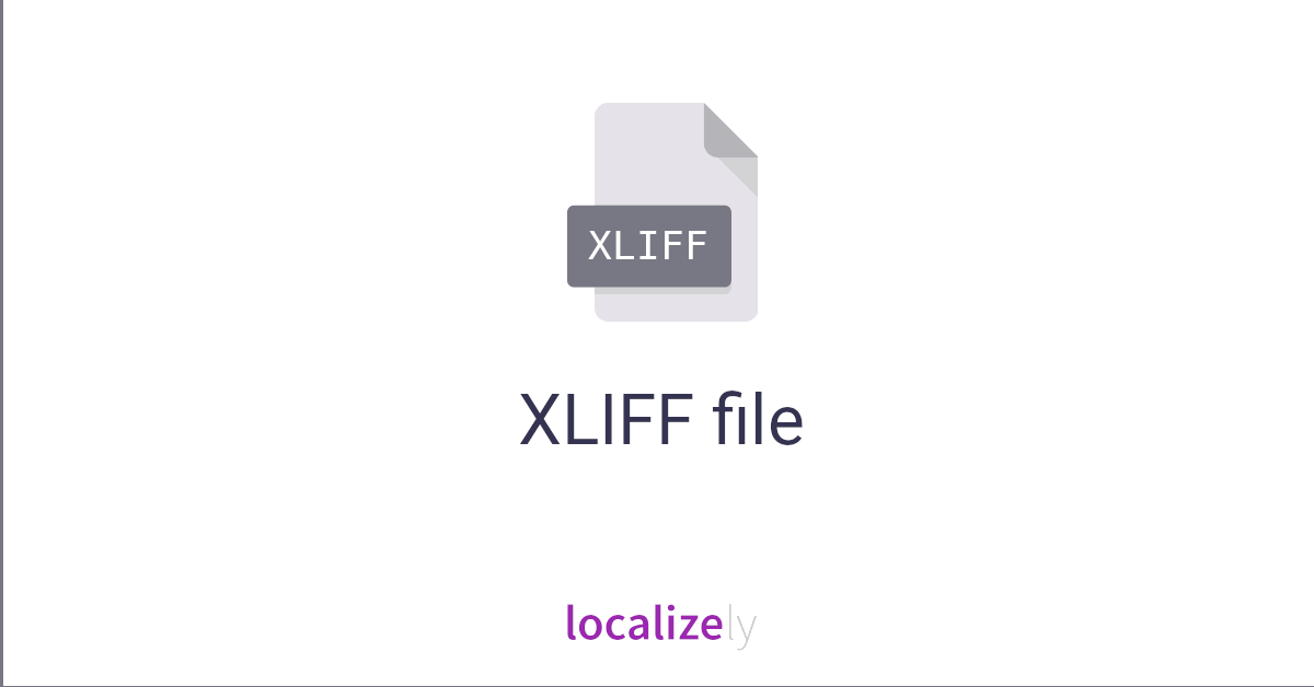 XLIFF file