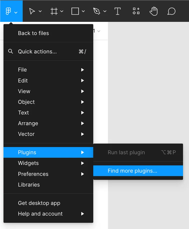 Figma plugin install