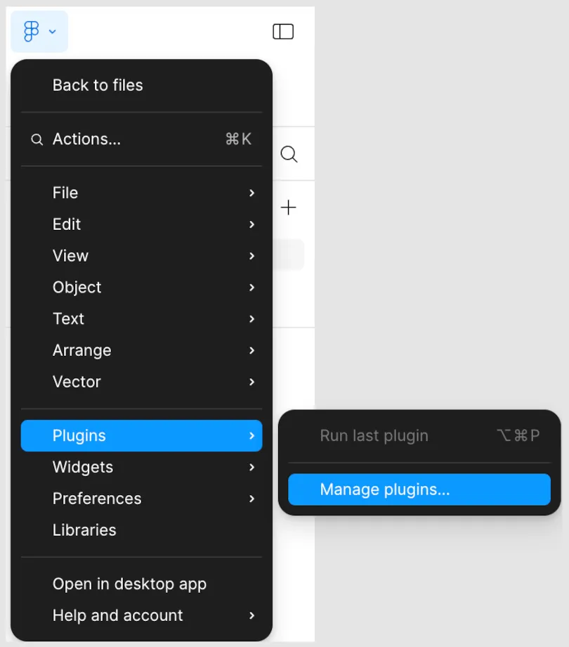 Figma plugin install