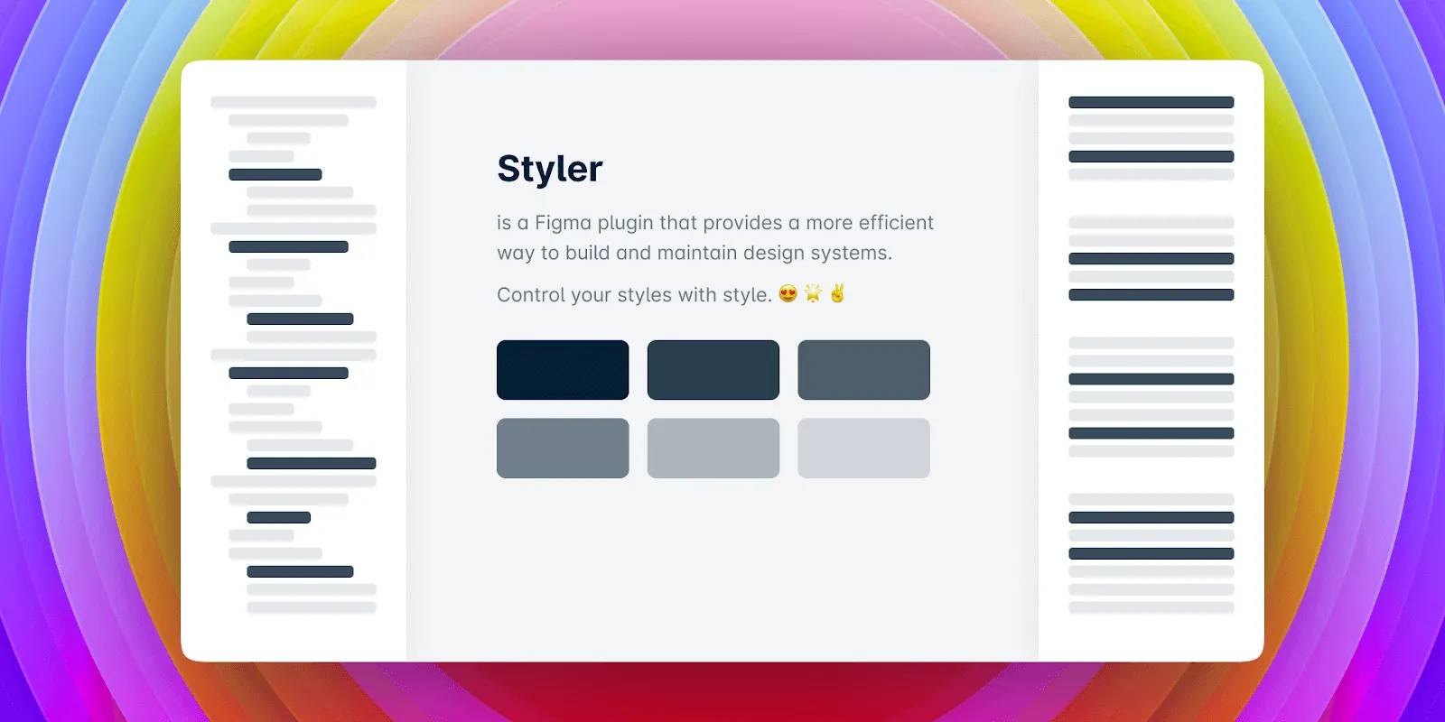 Figma plugin for styling