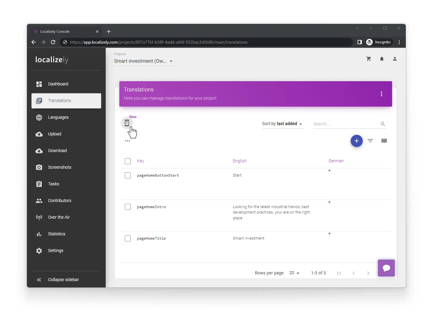 Flutter In-Context Editing open dialog