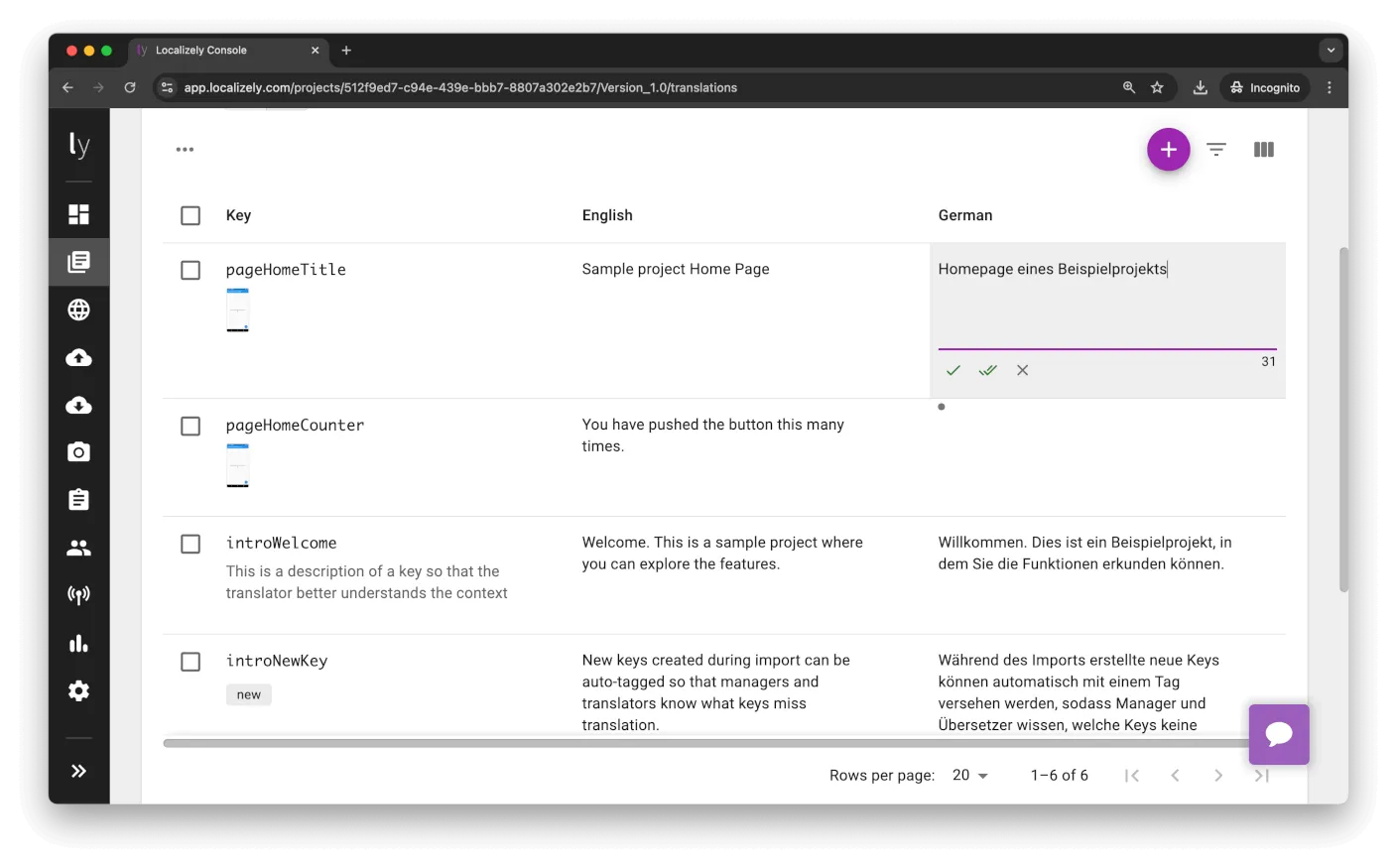 Flutter localization translate