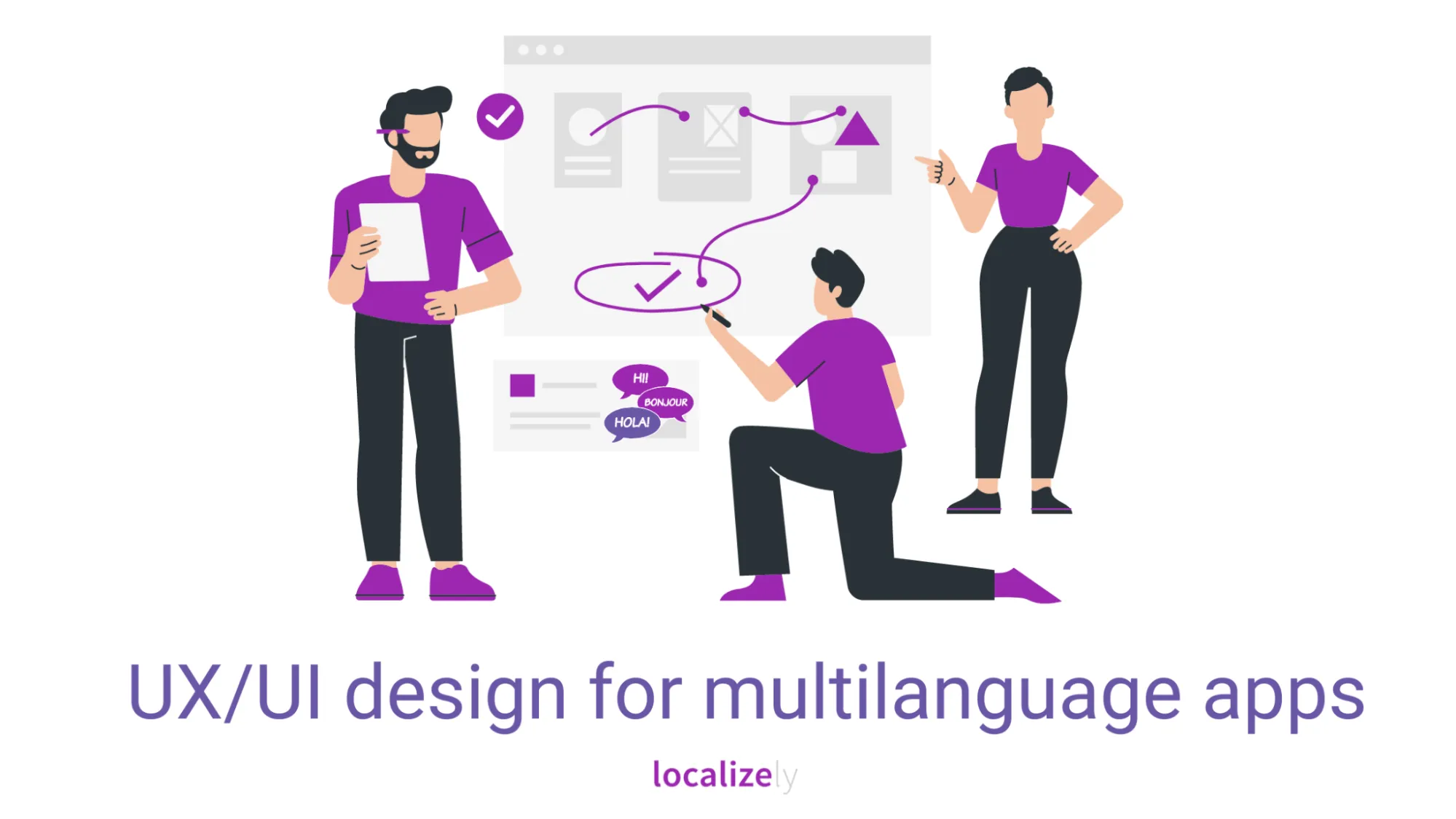 UX/UI design for multilanguage apps