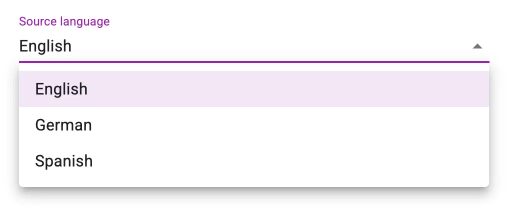 Translation order source language